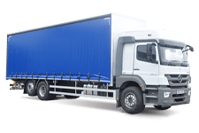 Car Hire Sale - 26 Tonne Curtain Side Truck - Truck hire Sale