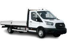 Car Hire Sale - Ford Transit Dropside Van - Van hire Sale